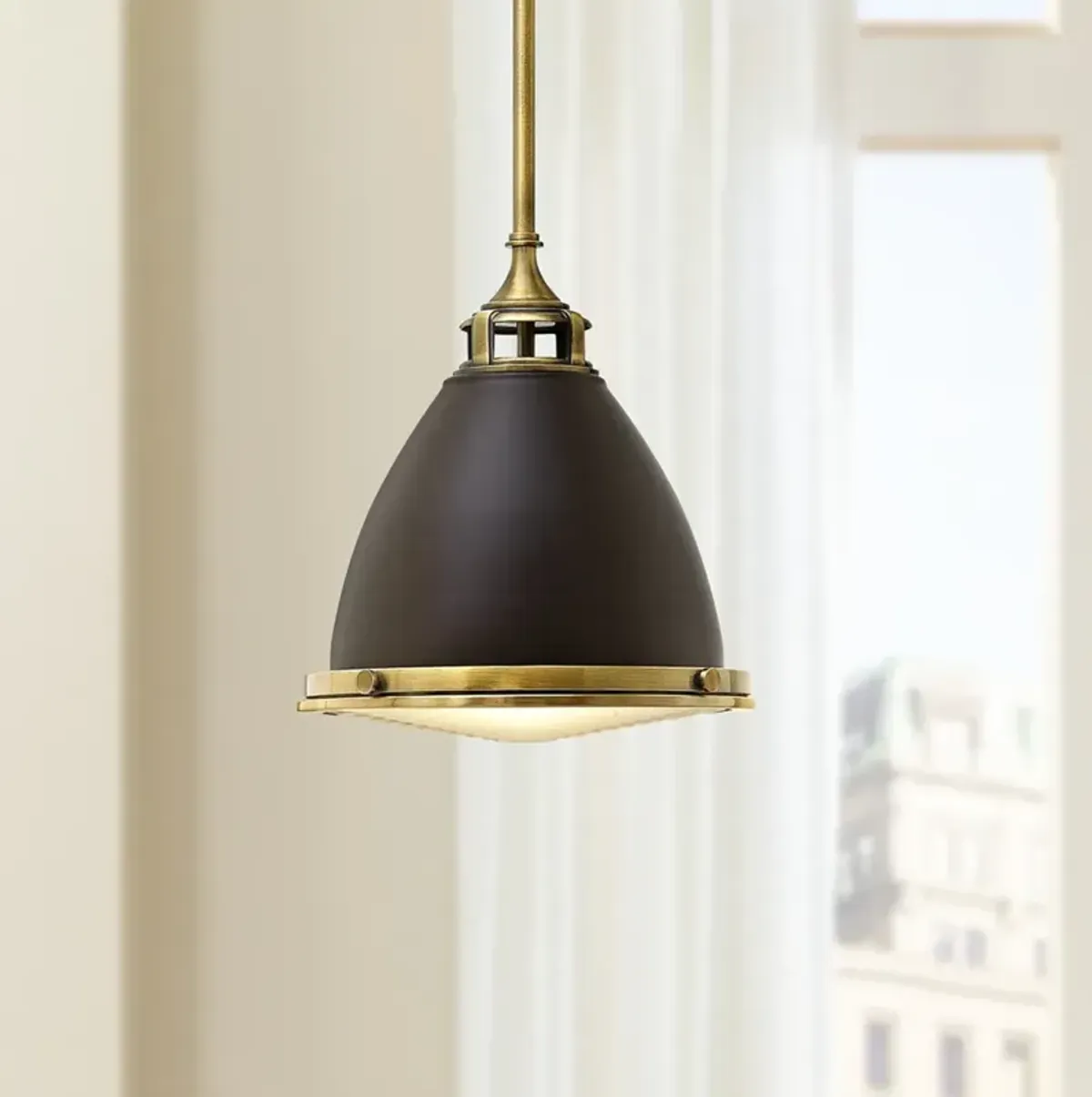Hinkley Amelia 143" Wide Buckeye Bronze Pendant