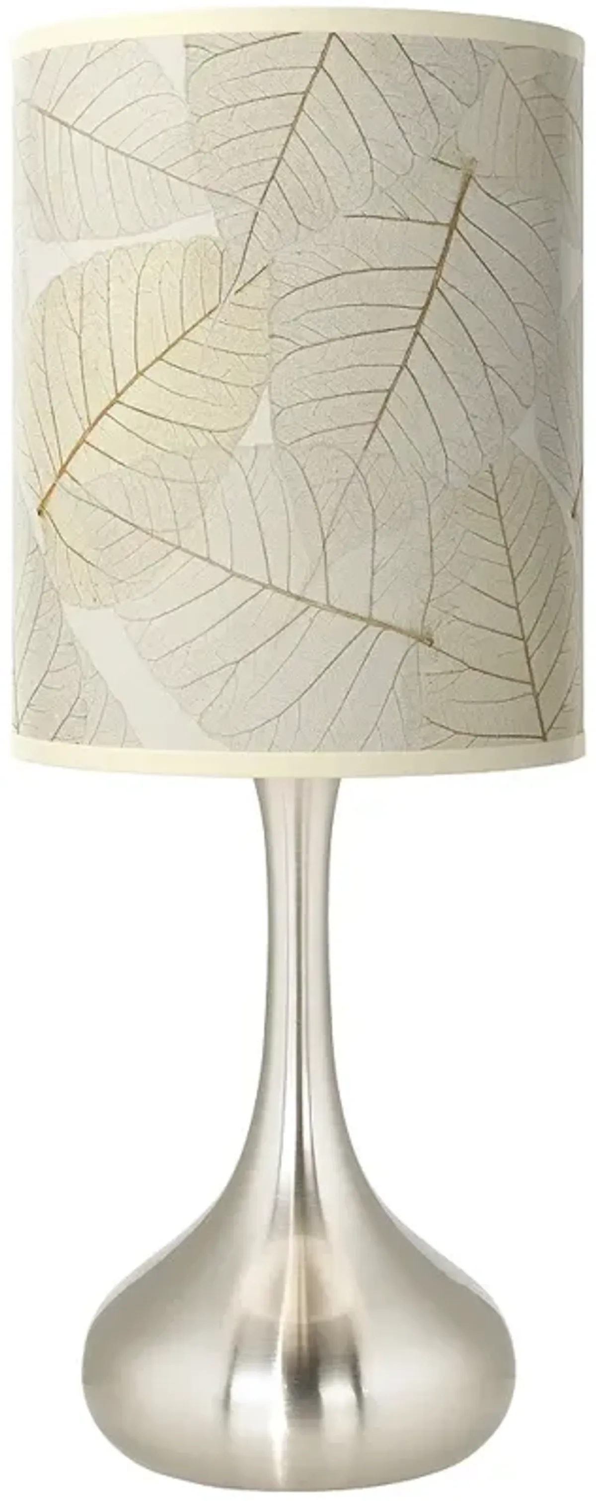 Fall Leaves Giclee Droplet Table Lamp