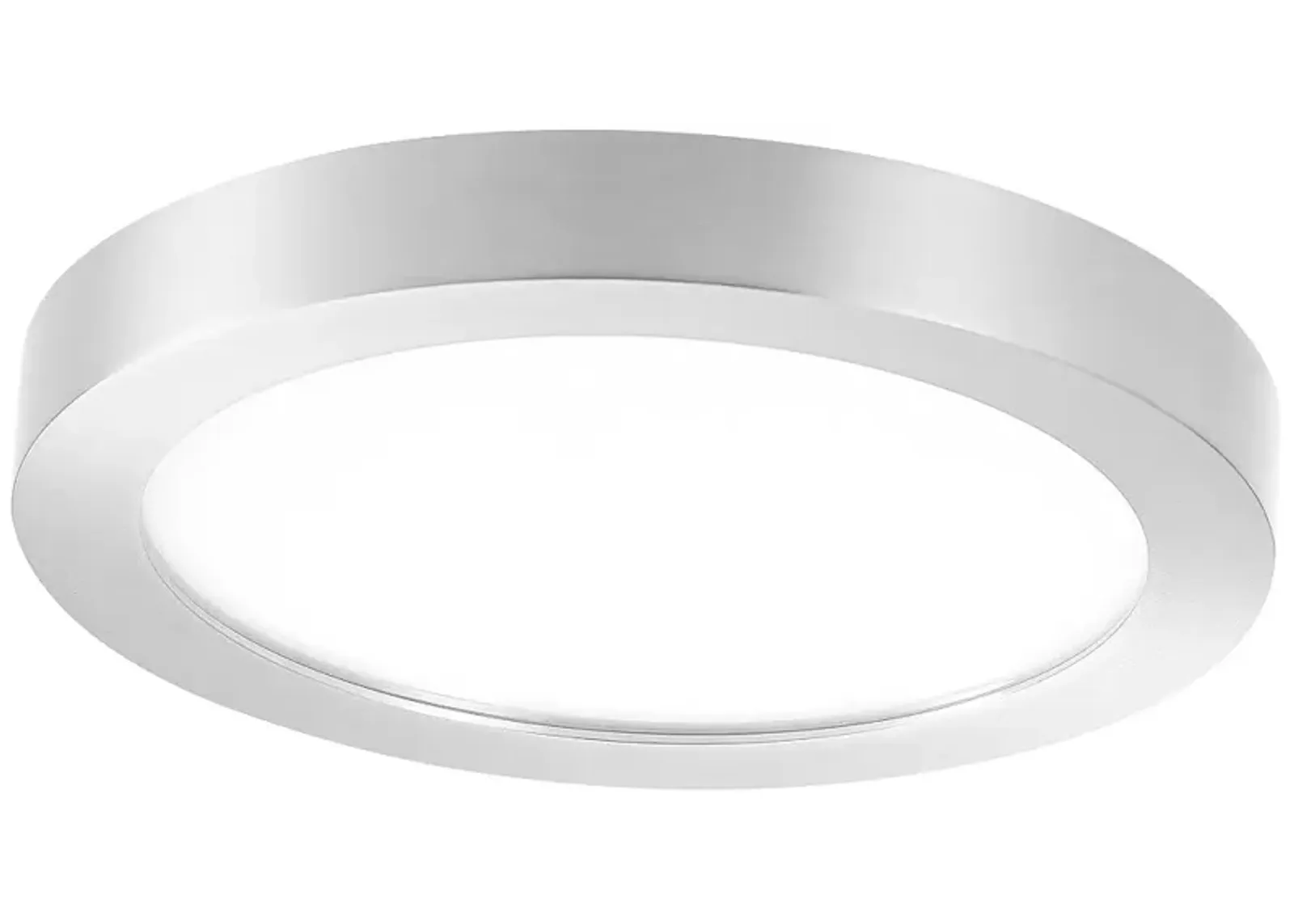 7 1/2"W Nickel 15W LED Ceiling Light by Minka Lighting Inc.