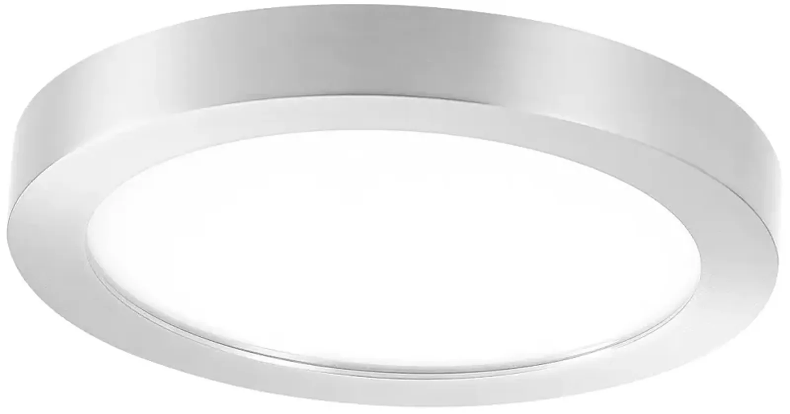 7 1/2"W Nickel 15W LED Ceiling Light by Minka Lighting Inc.