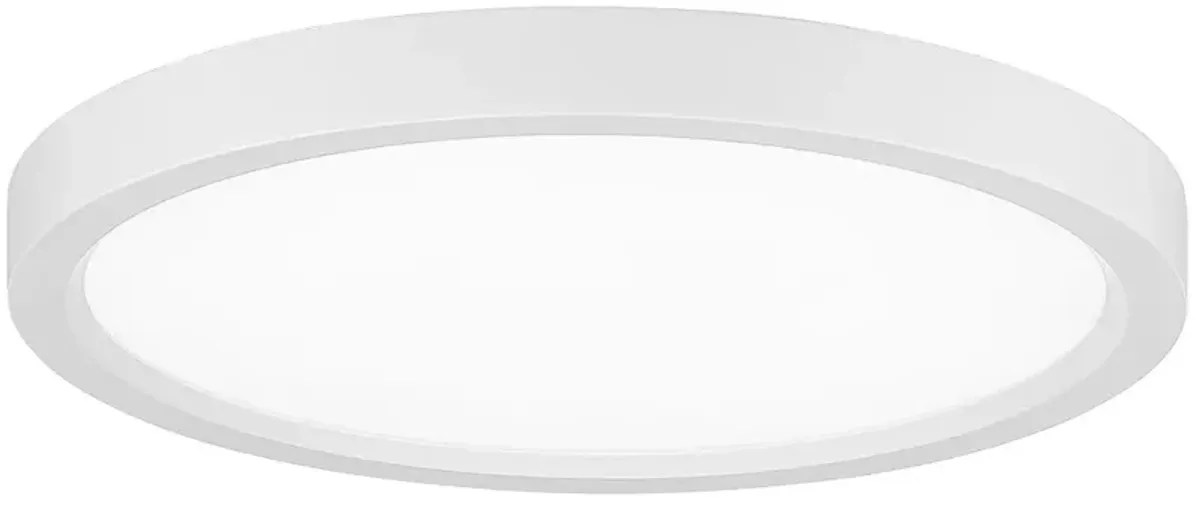 Minka 11" Wide White Finish LED Round Disc Ceiling Light