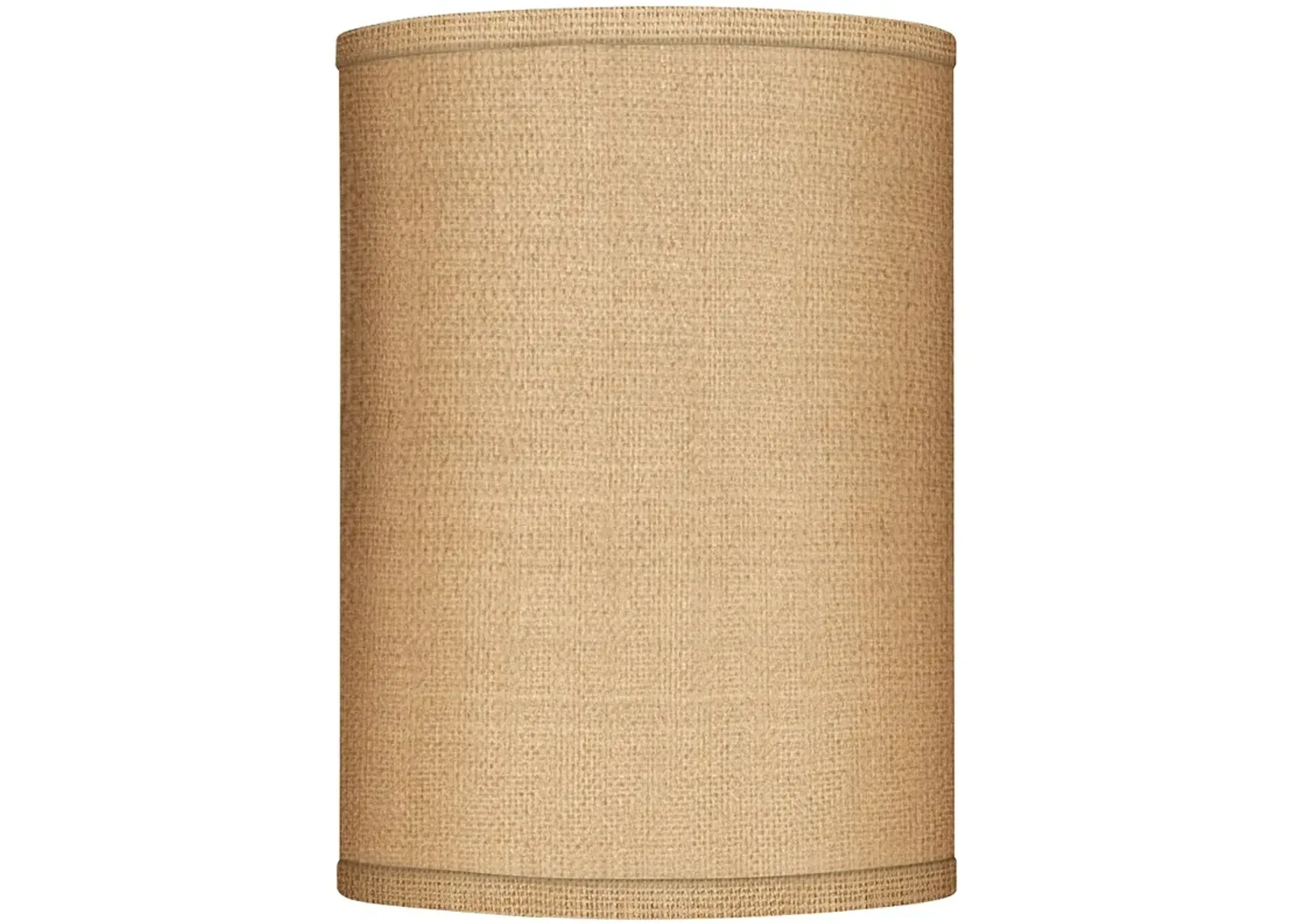 Woven Burlap Cylinder Lamp Shade 8x8x11 (Spider)