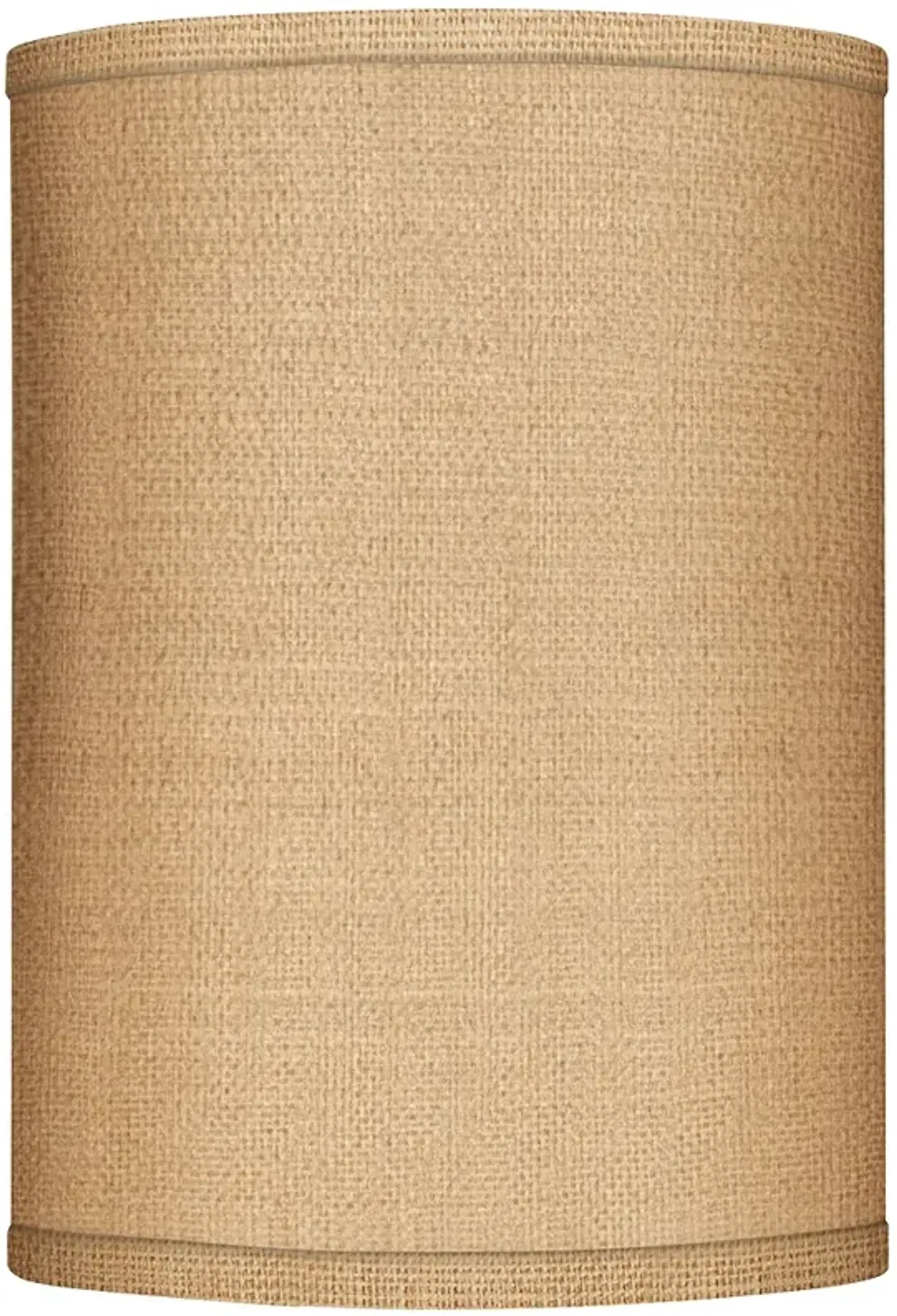 Woven Burlap Cylinder Lamp Shade 8x8x11 (Spider)