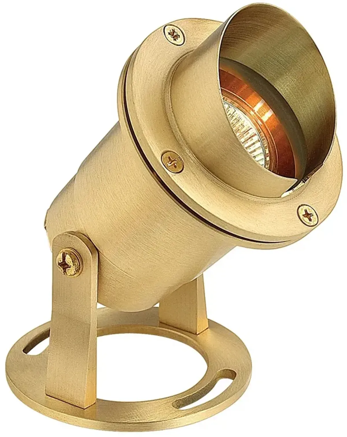 Hinkley 4 1/2" High Brass Landscape Pond Light