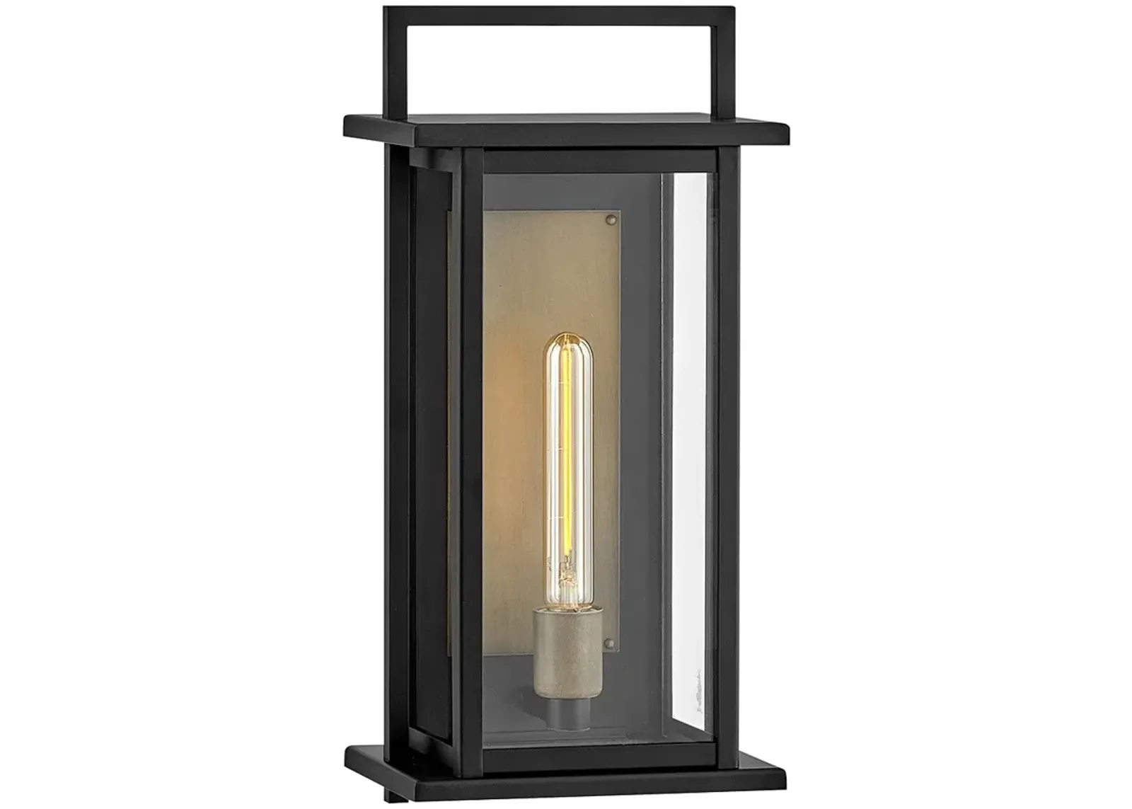 Hinkley Langstone 18 1/4" High Black Outdoor Wall Light