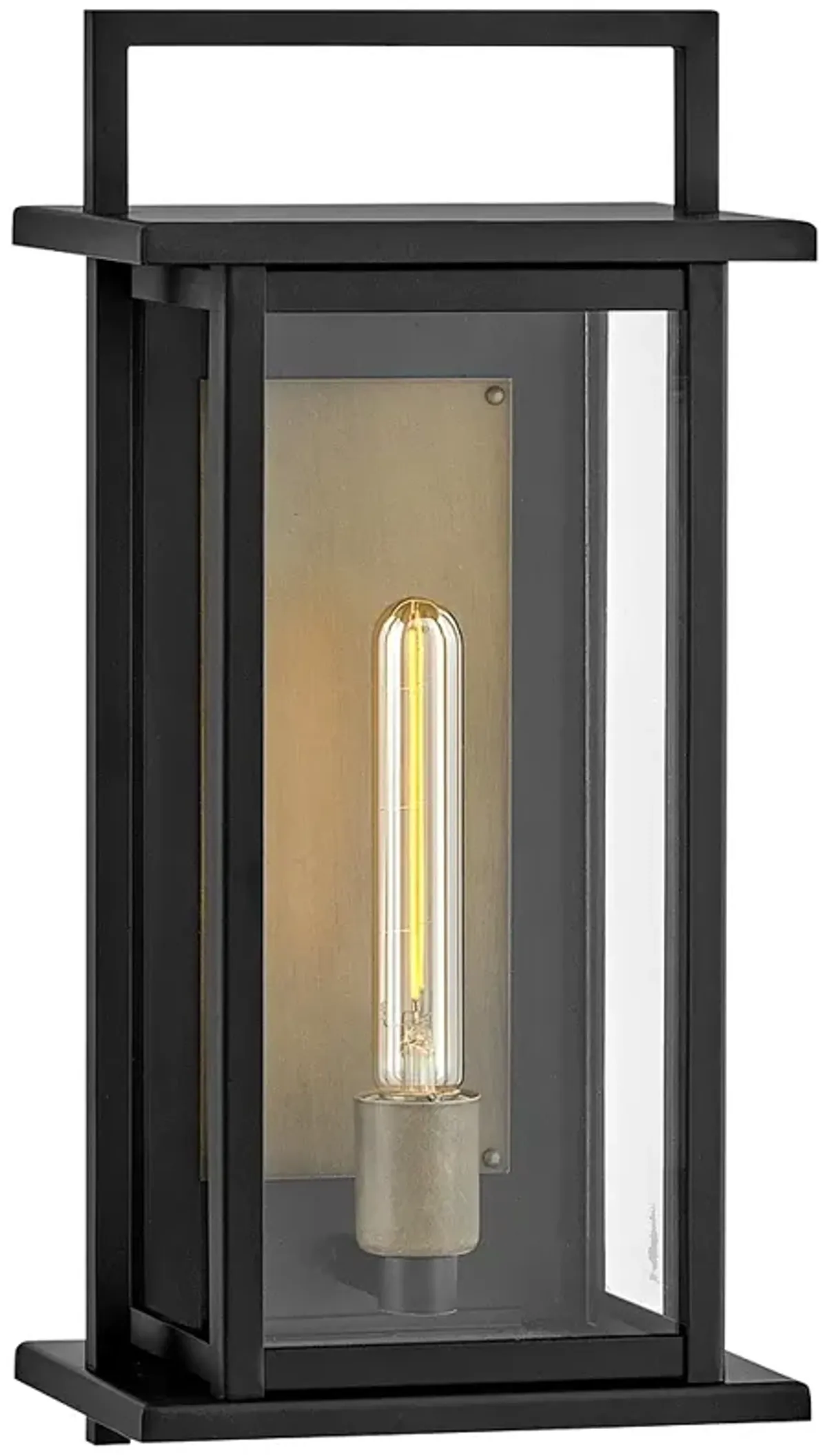 Hinkley Langstone 18 1/4" High Black Outdoor Wall Light