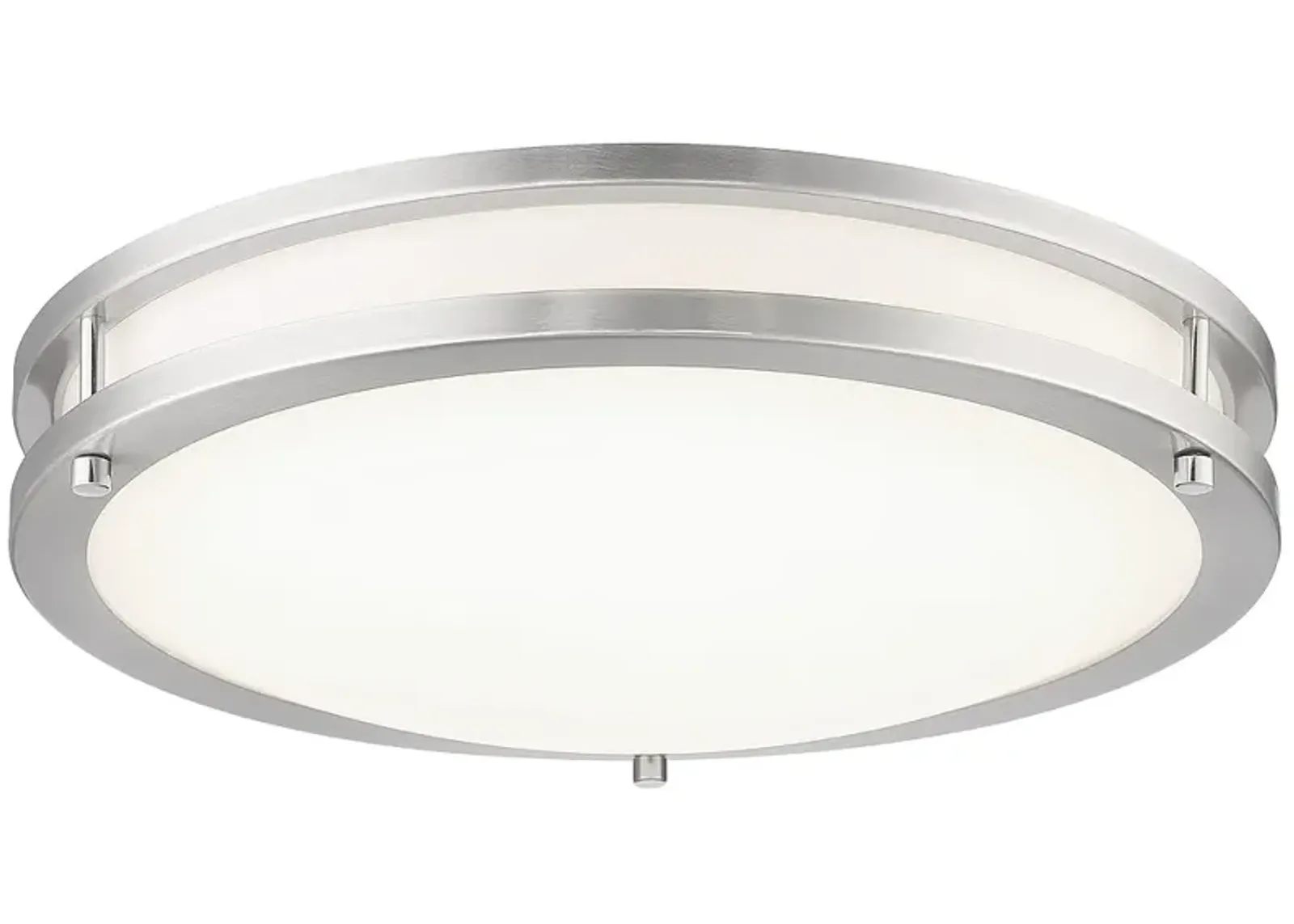 13 3/4" Wide Nickel LED Ceiling Light by Minka Lighting Inc.