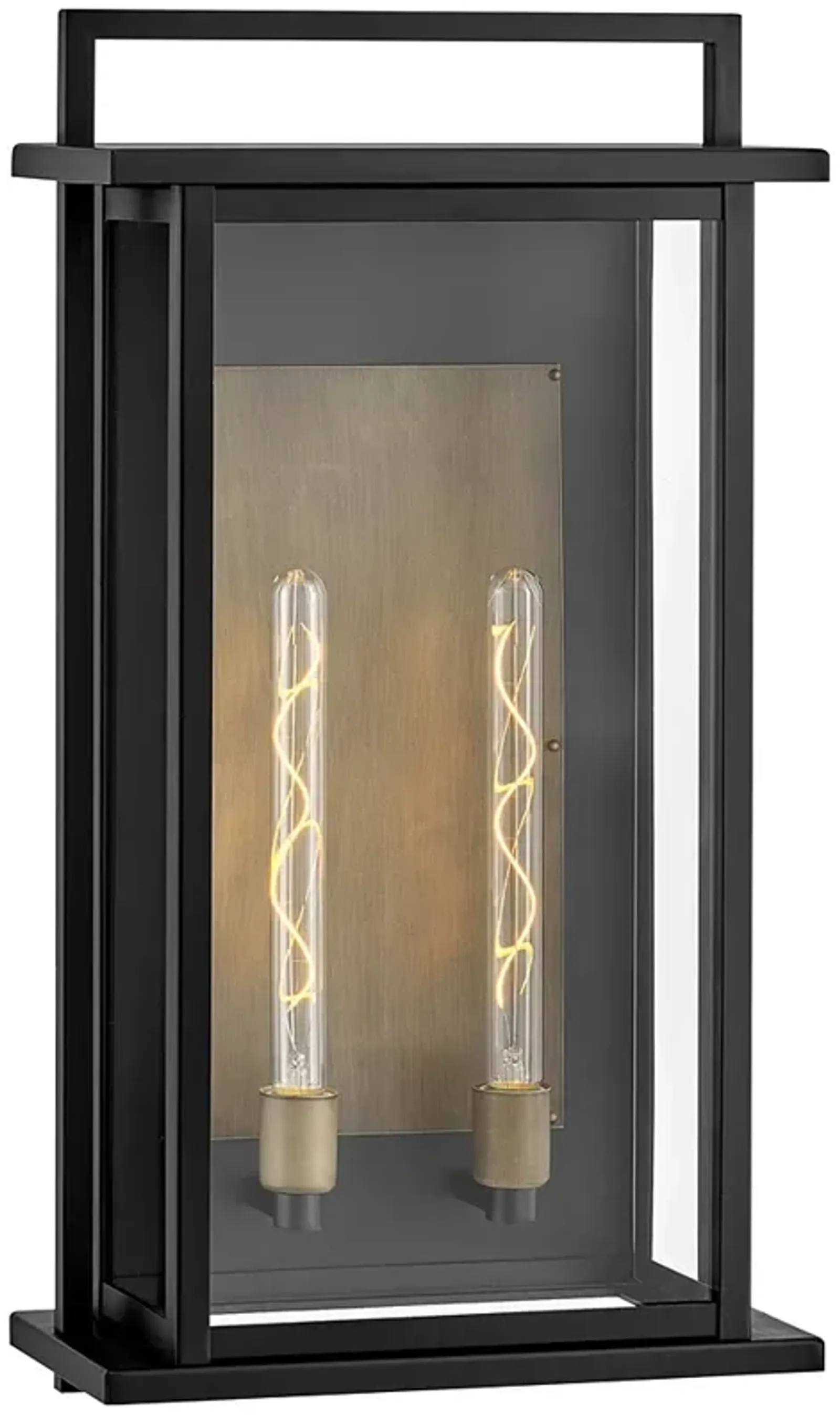 Hinkley Langstone 28" High Black 2-Light Outdoor Wall Light