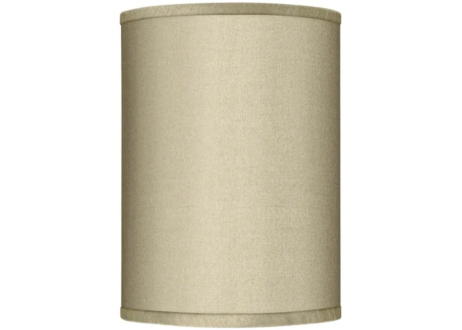 Possini Euro Sesame Faux Silk Cylinder Lamp Shade 8x8x11 (Spider)