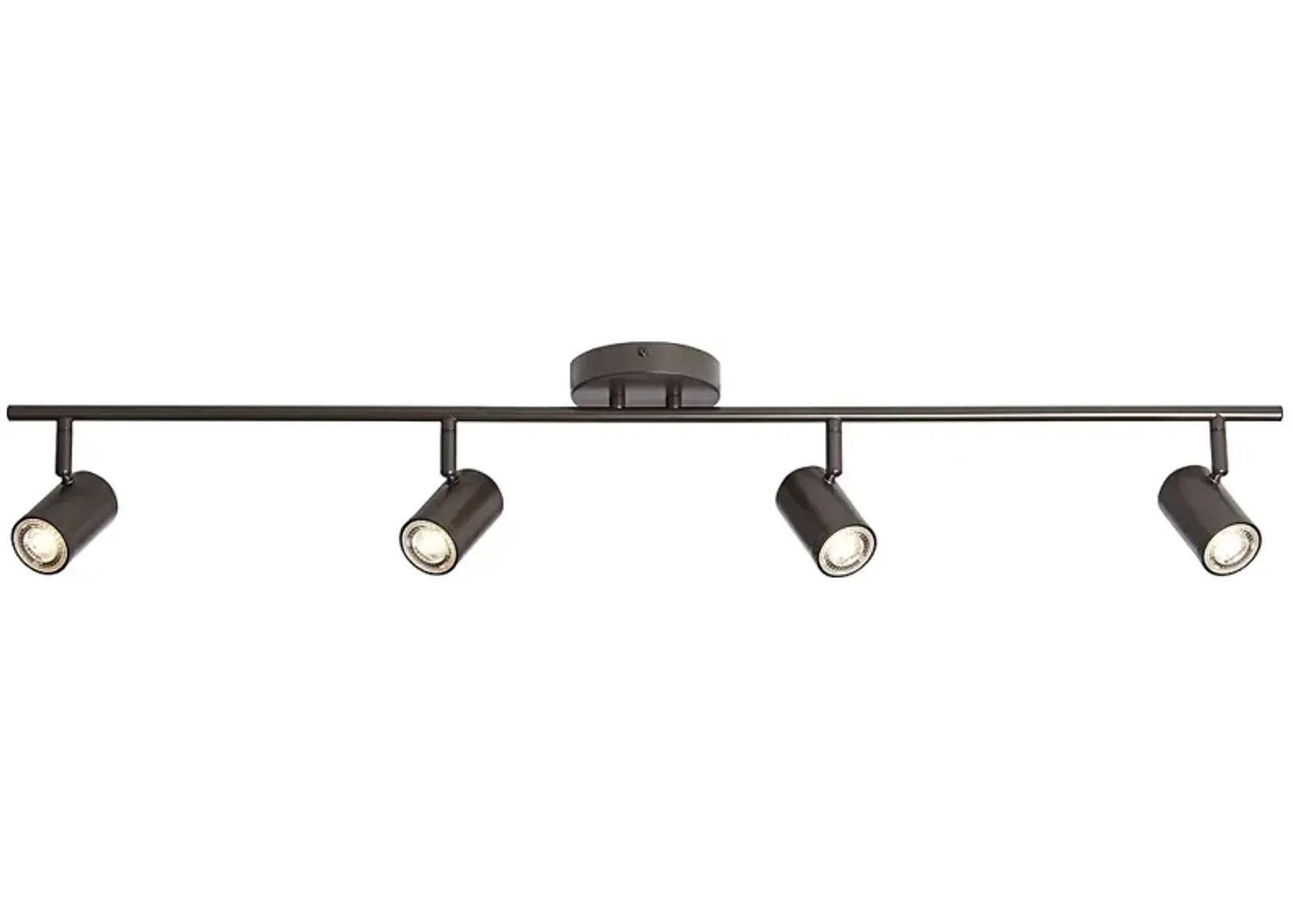 Pro Track Vester 4-Light Bronze 8.5 Watt GU10 LED Track Fixture