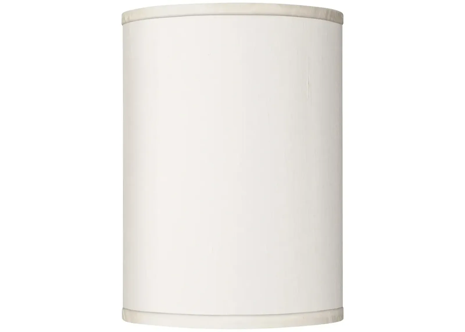 Possini Euro Cream Textured Faux Silk Cylinder Lamp Shade 8x8x11 (Spider)