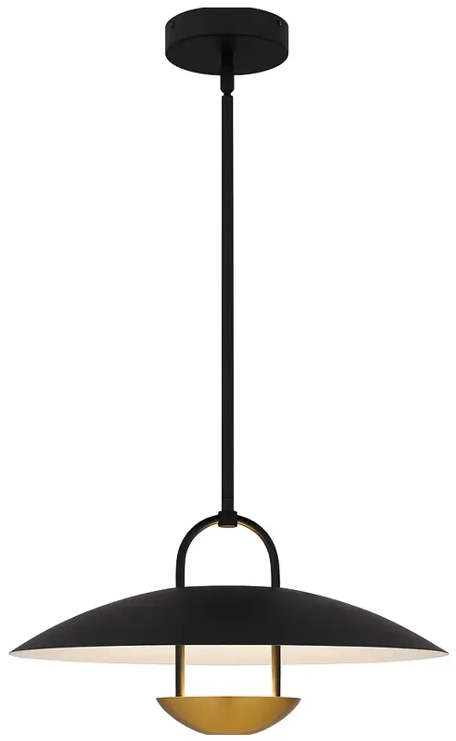 Bingham Integrated LED Matte Black Pendant