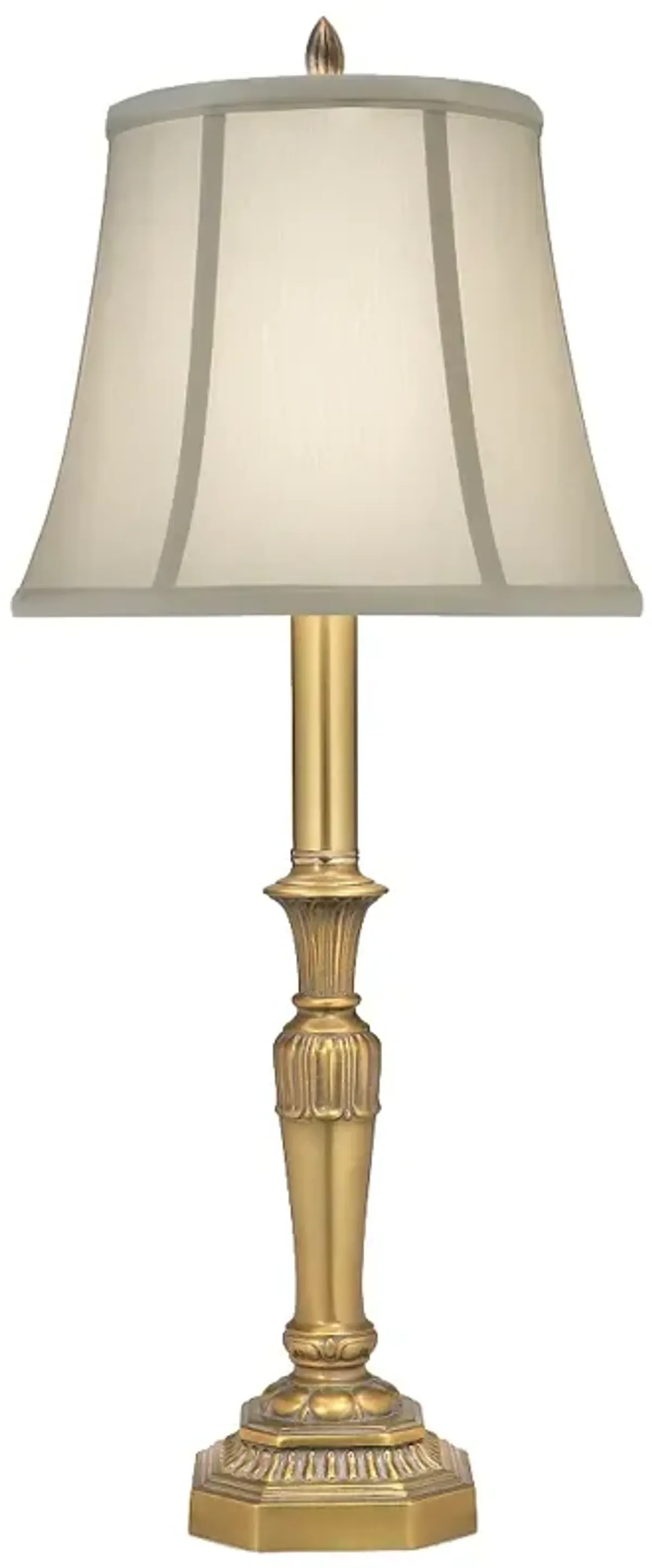 30" H Artisan Brass Traditional Table Lamp