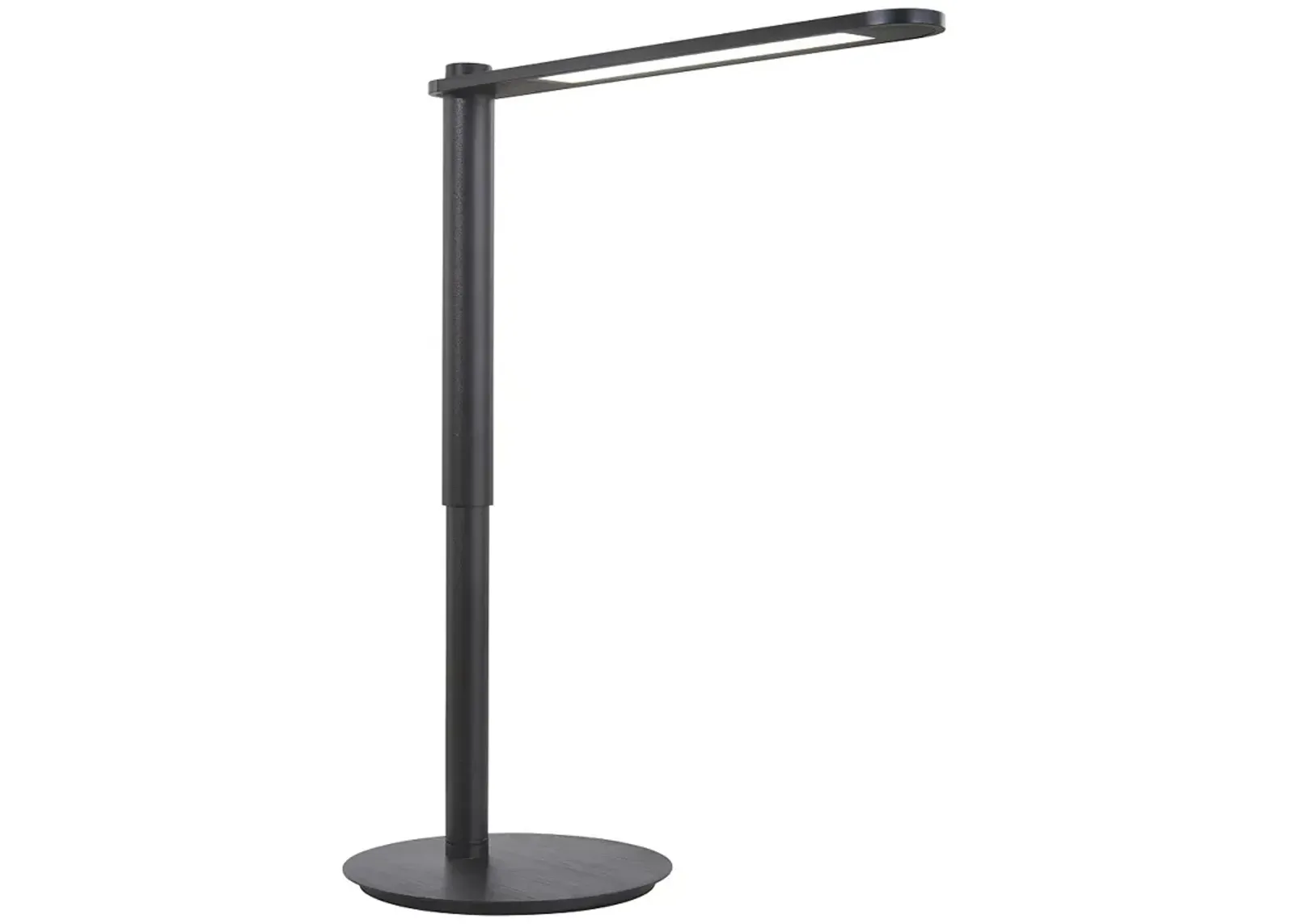 George Kovacs 1-Light LED 7.88-in Coal Black and Brushed Black Desk Lamp