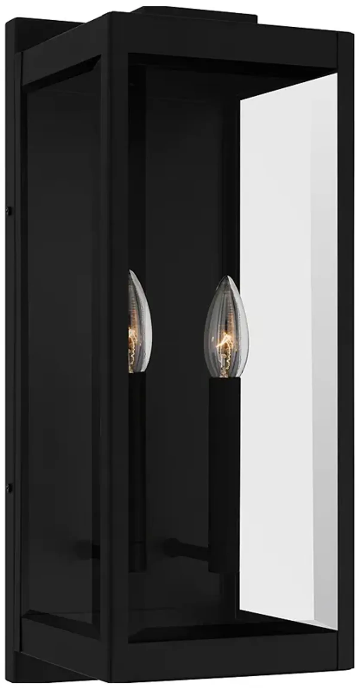 Eastover 2-Light Earth Black Outdoor Wall Lantern