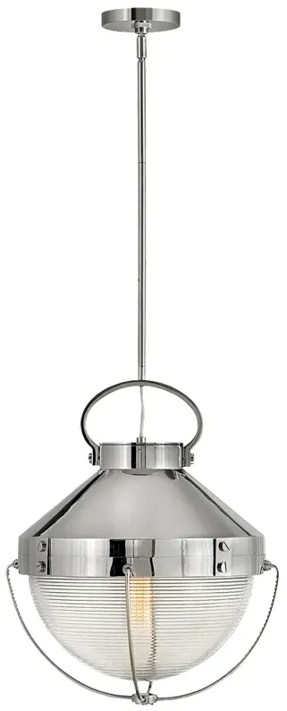 Chandelier Crew-Medium Pendant-Polished Nickel