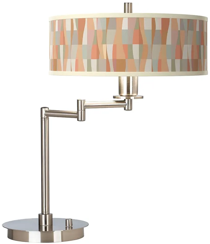 Sedona Giclee CFL Swing Arm Desk Lamp