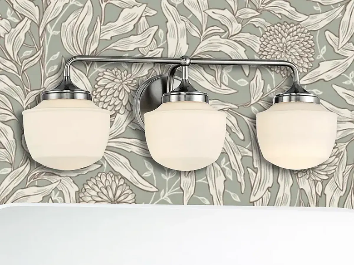 Cornwell 23" Wide Brushed Nickel 3-Light Vanity Bath Light