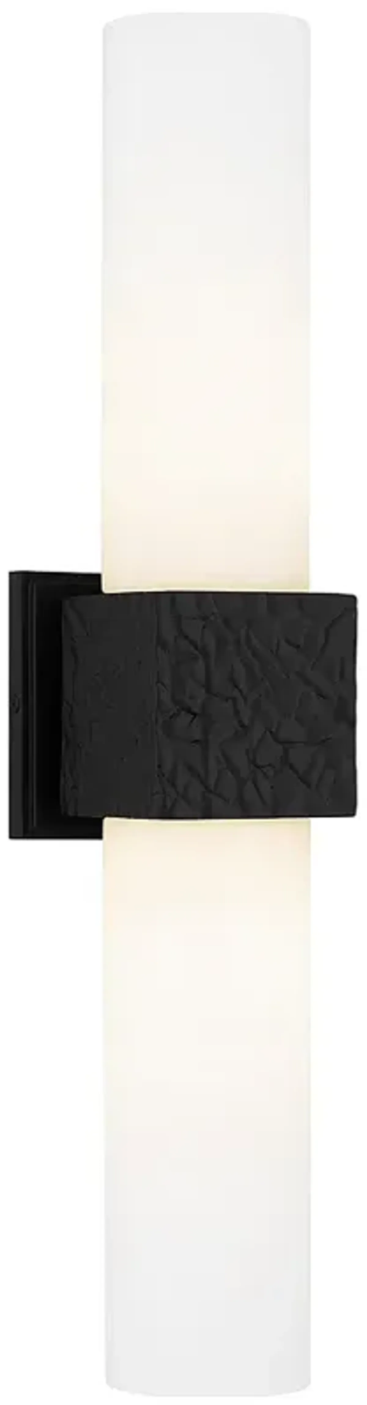 Arline 2-Light Matte Black Wall Sconce