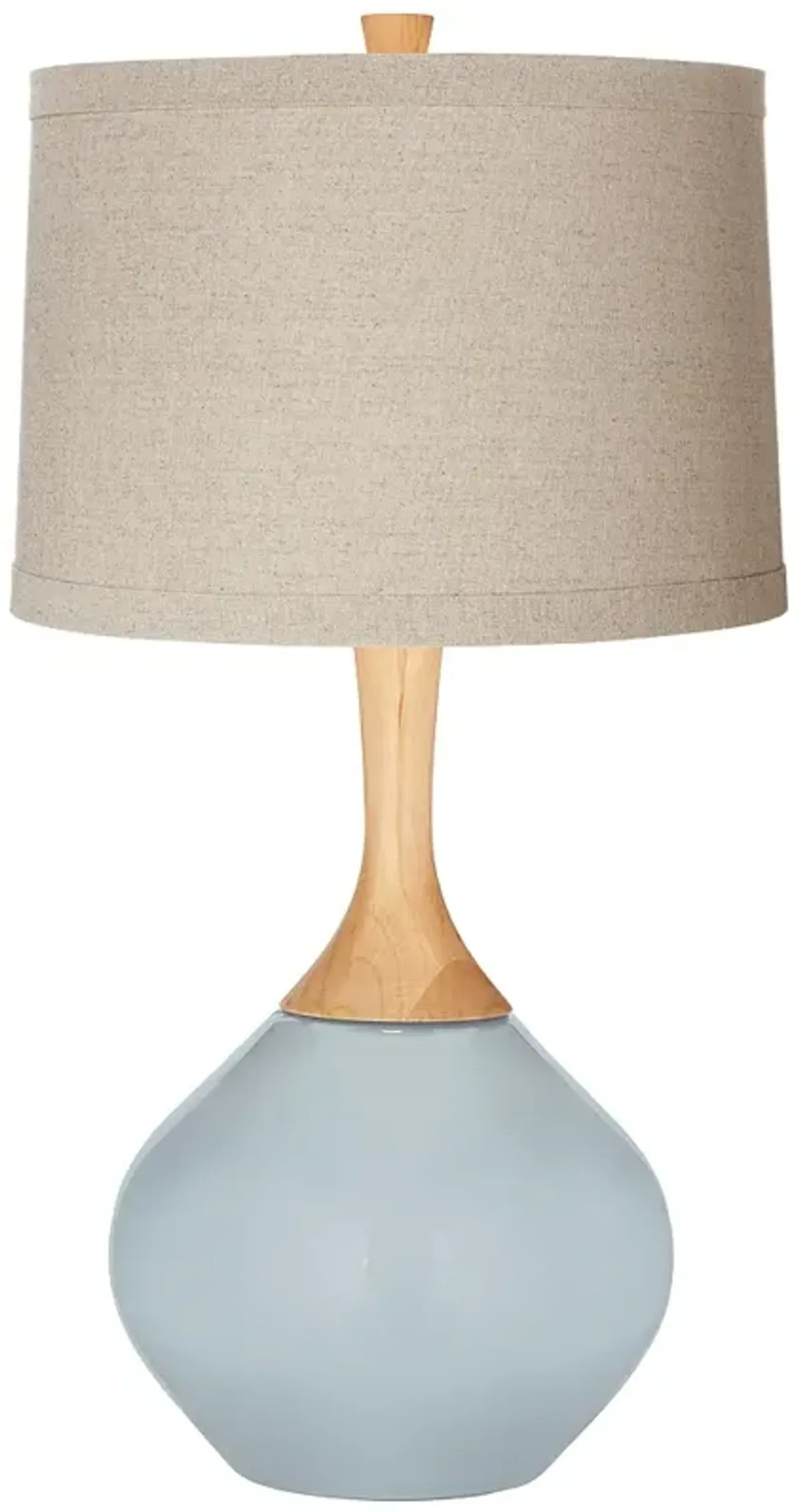 Take Five Natural Linen Drum Shade Wexler Table Lamp