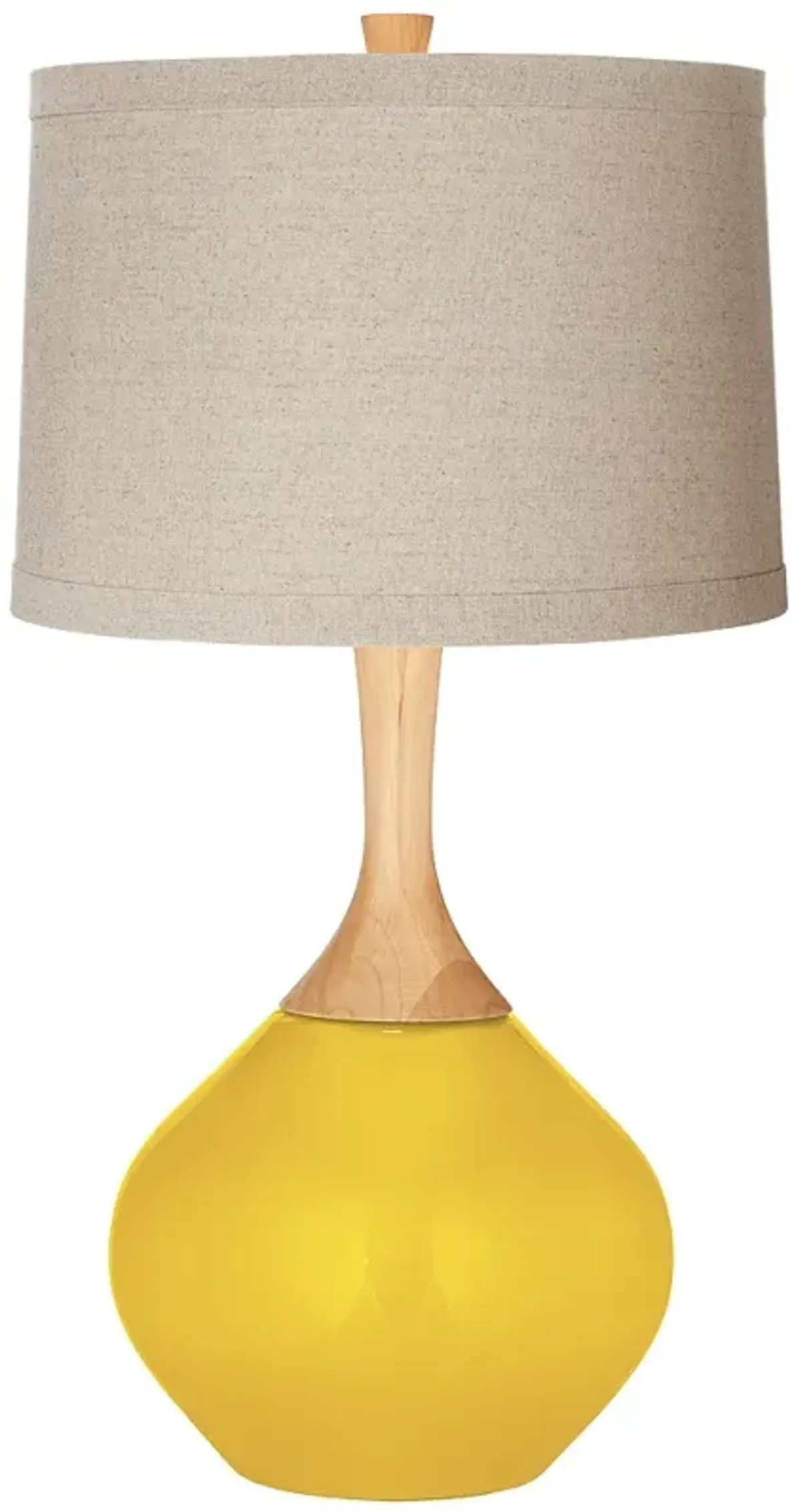 Citrus Natural Linen Drum Shade Wexler Table Lamp