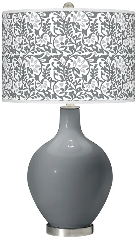 Software Gray Gardenia Ovo Table Lamp