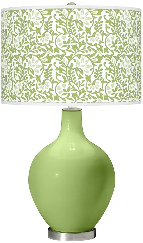 Lime Rickey Gardenia Ovo Table Lamp