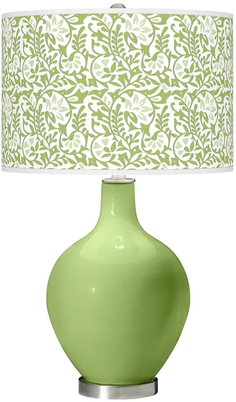 Lime Rickey Gardenia Ovo Table Lamp