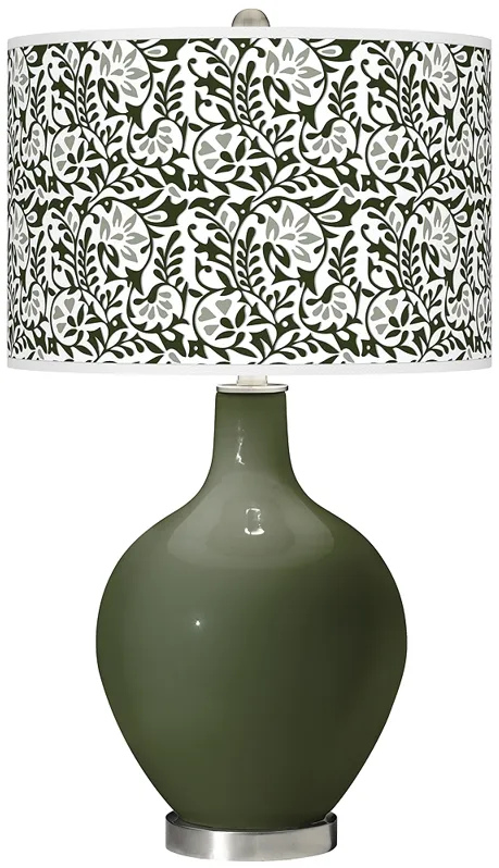 Secret Garden Gardenia Ovo Table Lamp