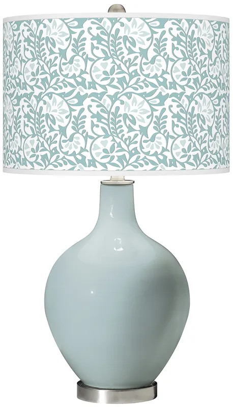Rain Gardenia Ovo Table Lamp