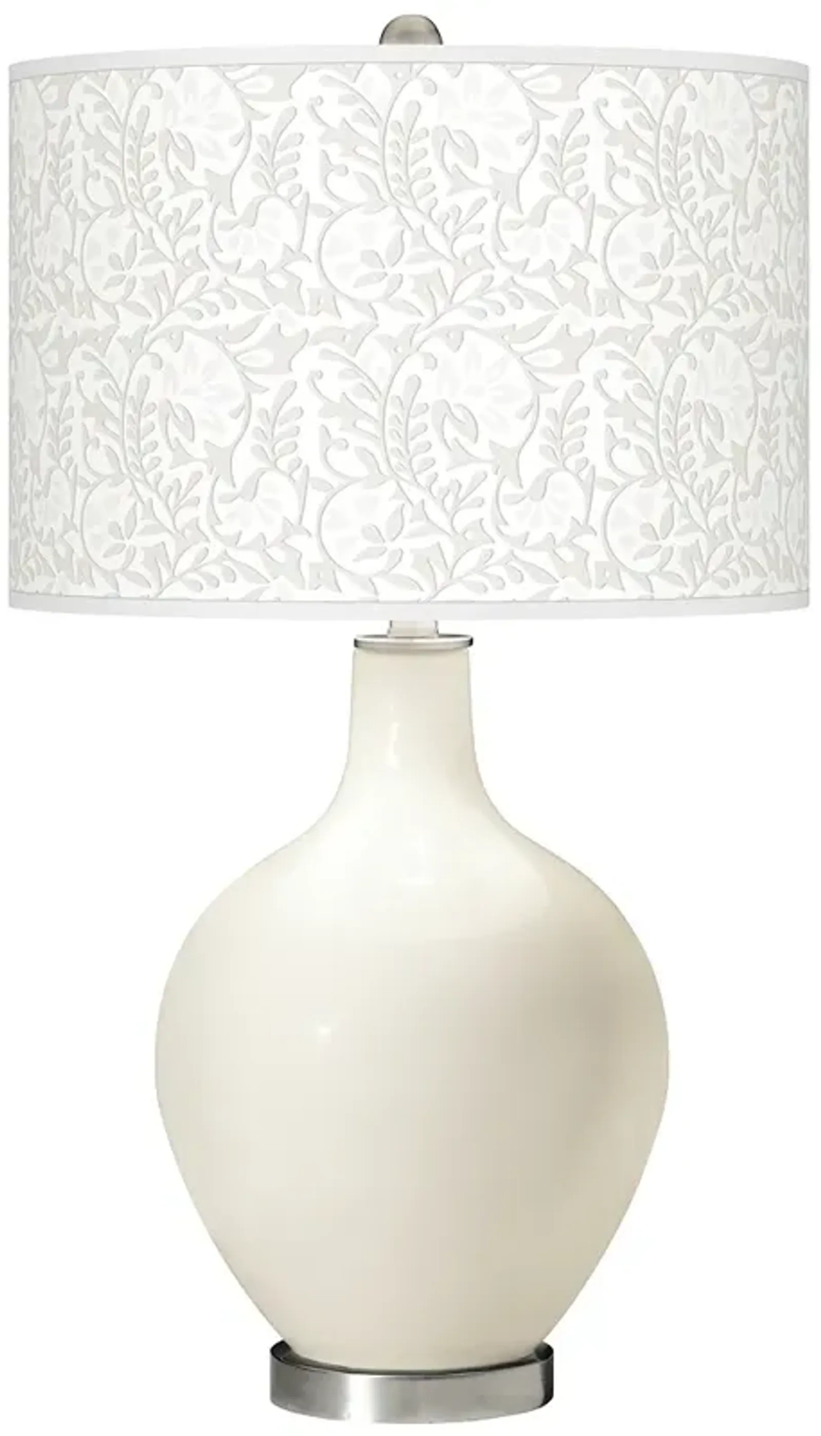 Color Plus Ovo 28 1/2" Gardenia Shade West Highland White Table Lamp