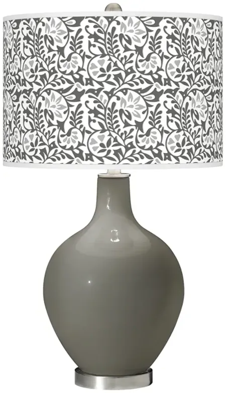 Gauntlet Gray Gardenia Ovo Table Lamp