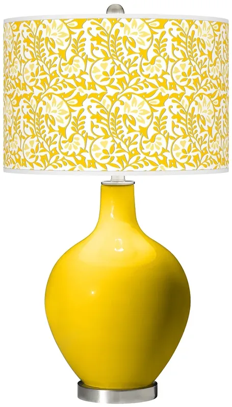 Citrus Gardenia Ovo Table Lamp