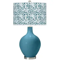 Great Falls Gardenia Ovo Table Lamp