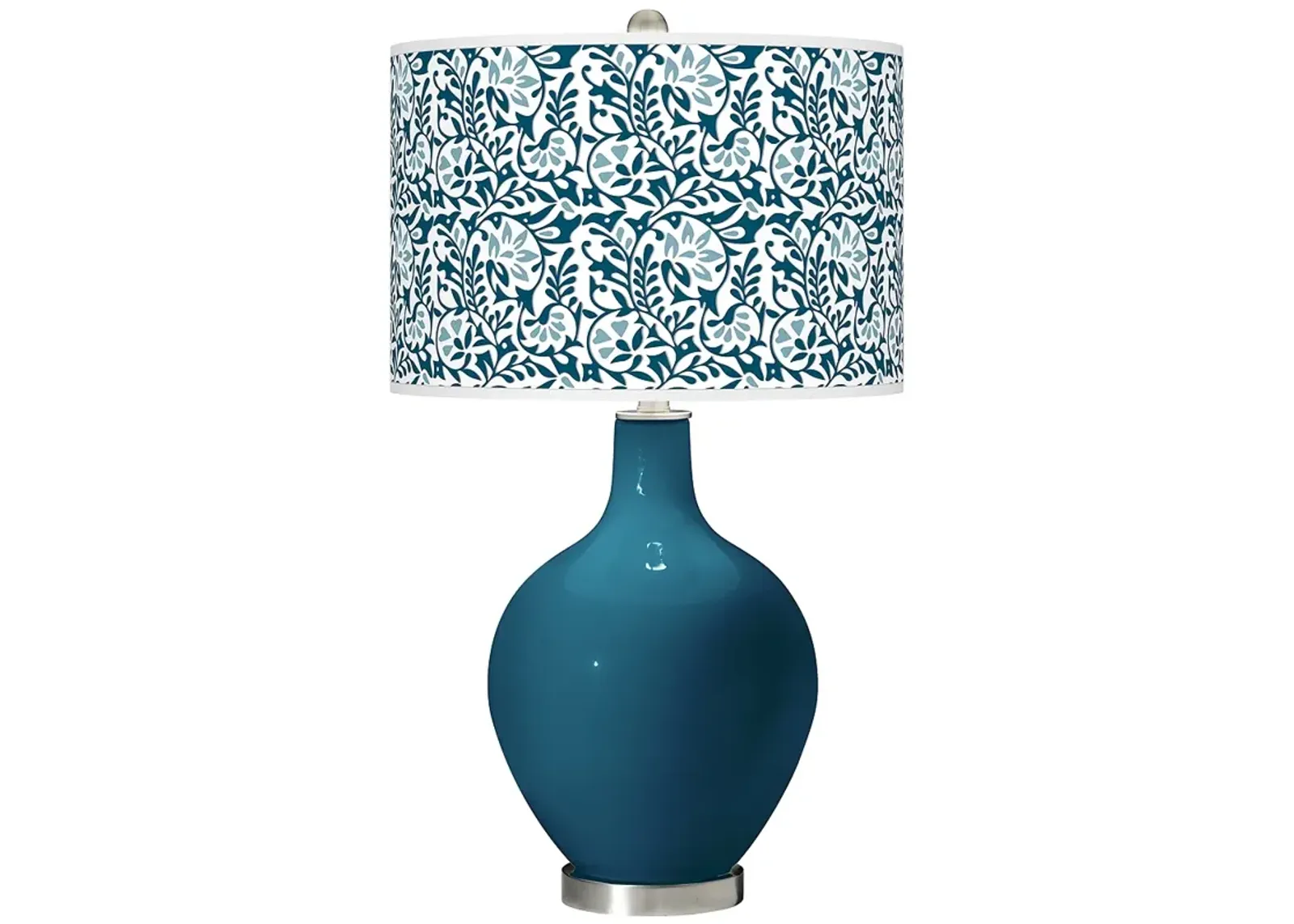 Oceanside Gardenia Ovo Table Lamp