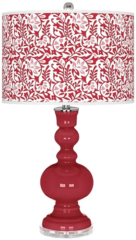 Samba Gardenia Apothecary Table Lamp