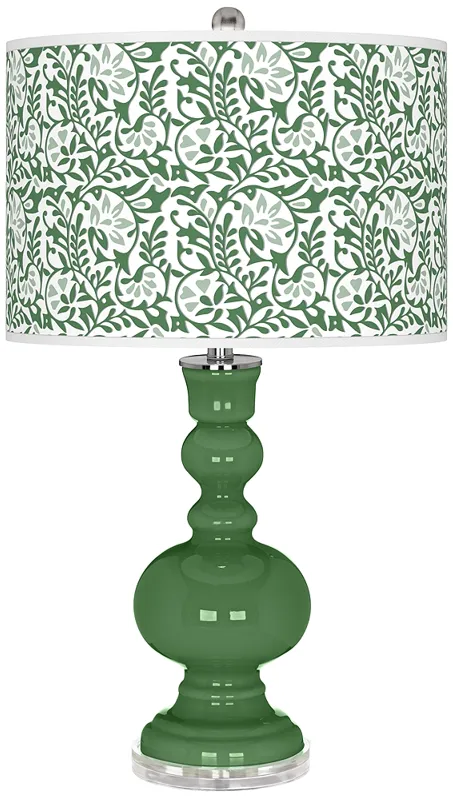 Garden Grove Gardenia Apothecary Table Lamp