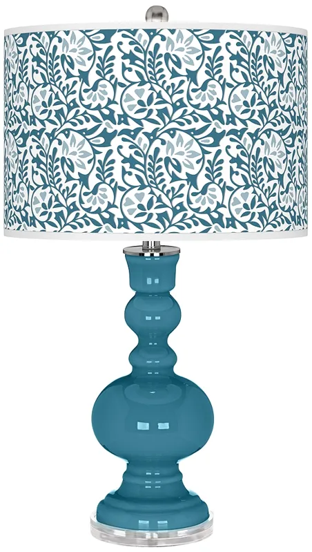 Great Falls Gardenia Apothecary Table Lamp
