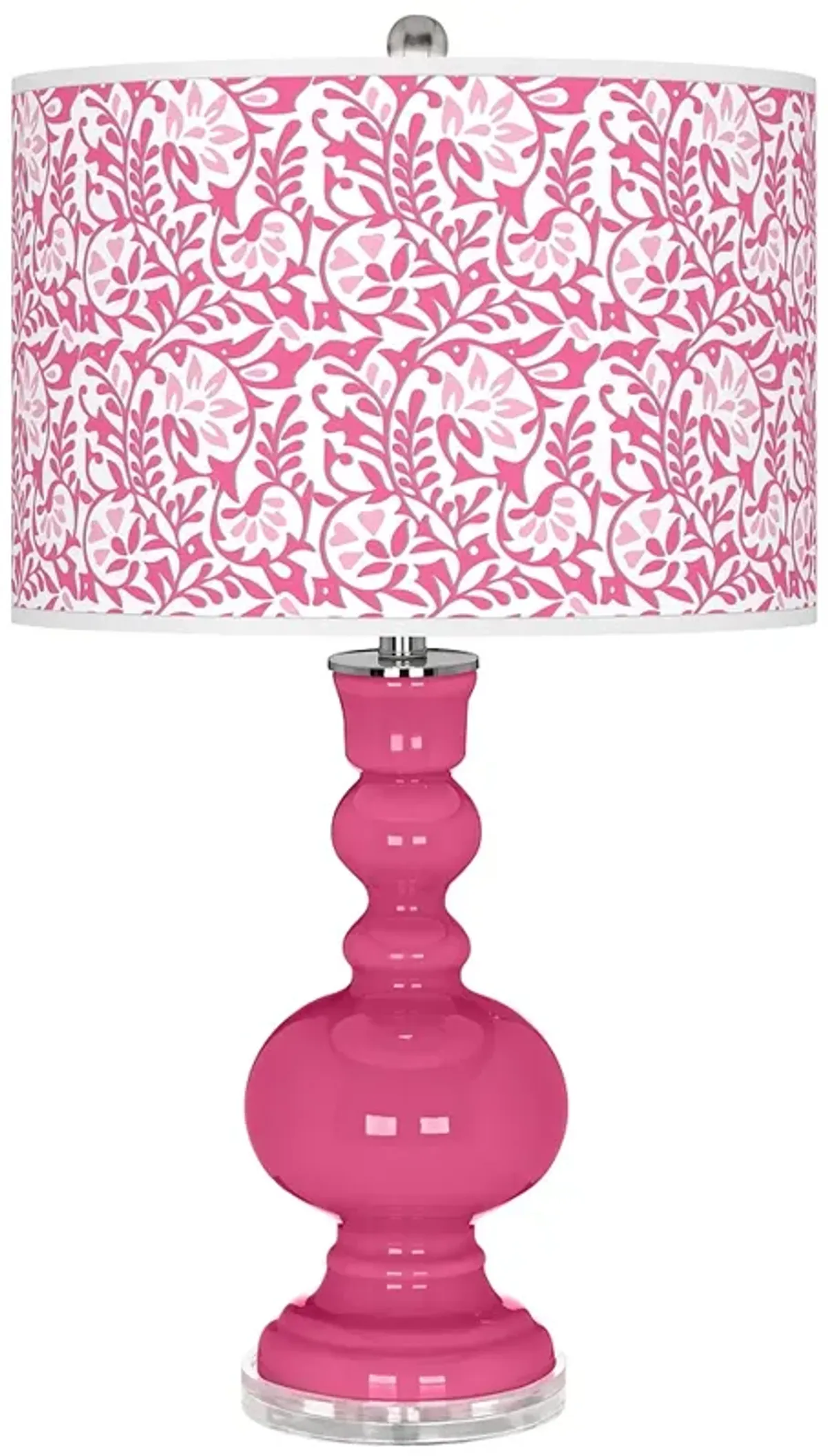 Blossom Pink Gardenia Apothecary Table Lamp