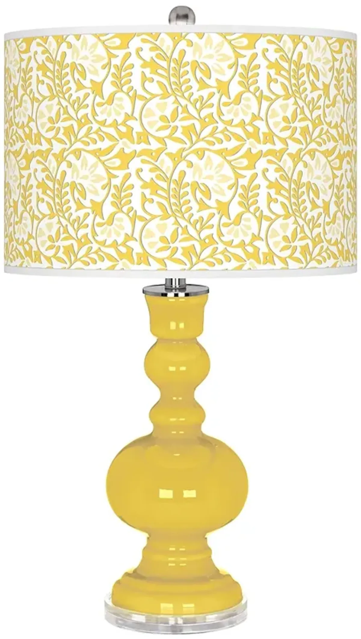 Lemon Zest Gardenia Apothecary Table Lamp