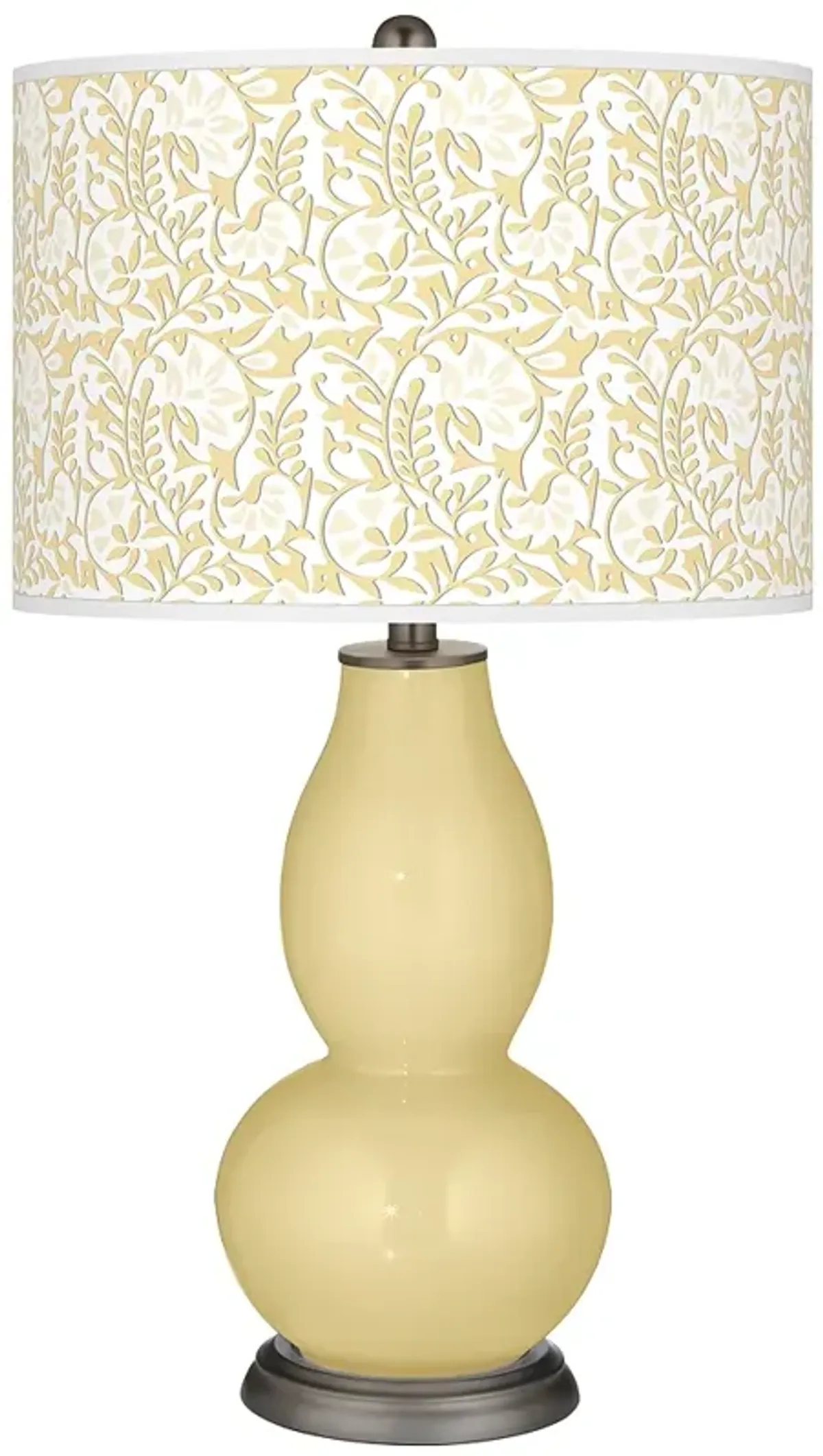 Butter Up Gardenia Double Gourd Table Lamp