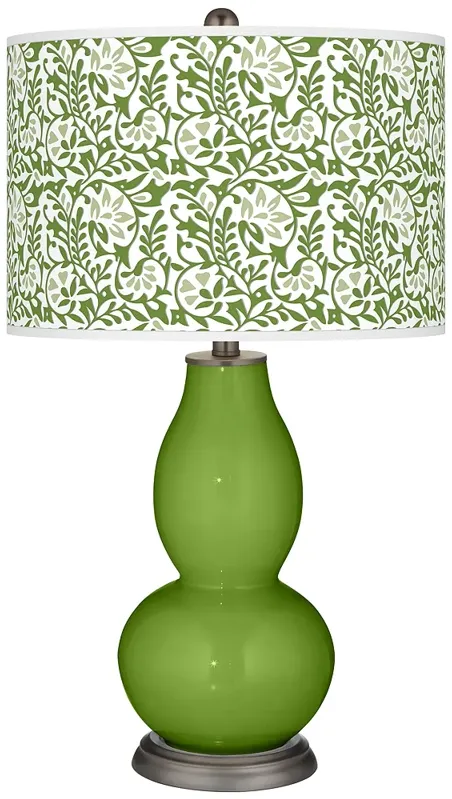 Gecko Gardenia Double Gourd Table Lamp