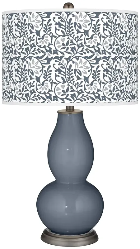 Granite Peak Gardenia Double Gourd Table Lamp