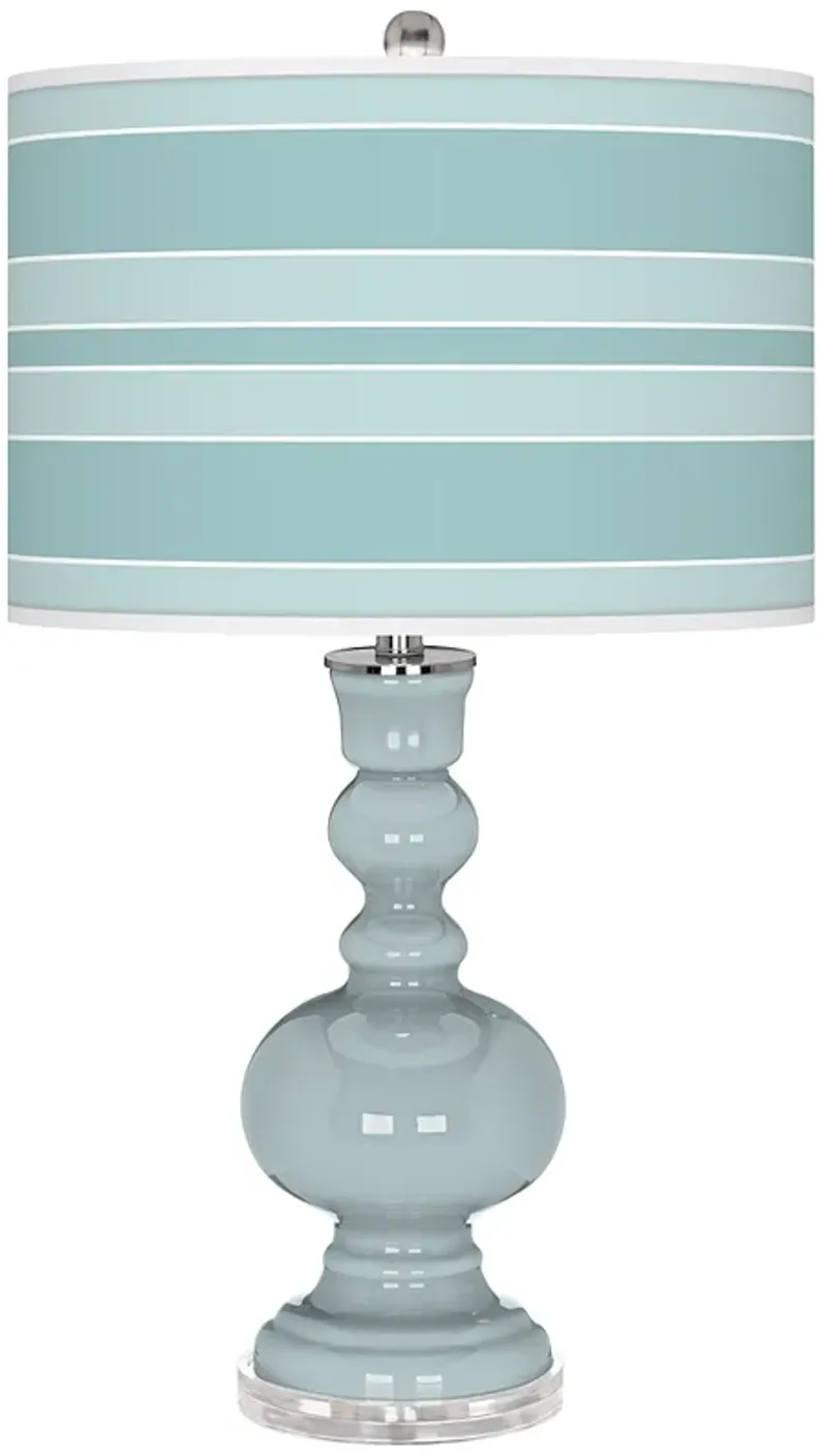 Rain Bold Stripe Apothecary Table Lamp
