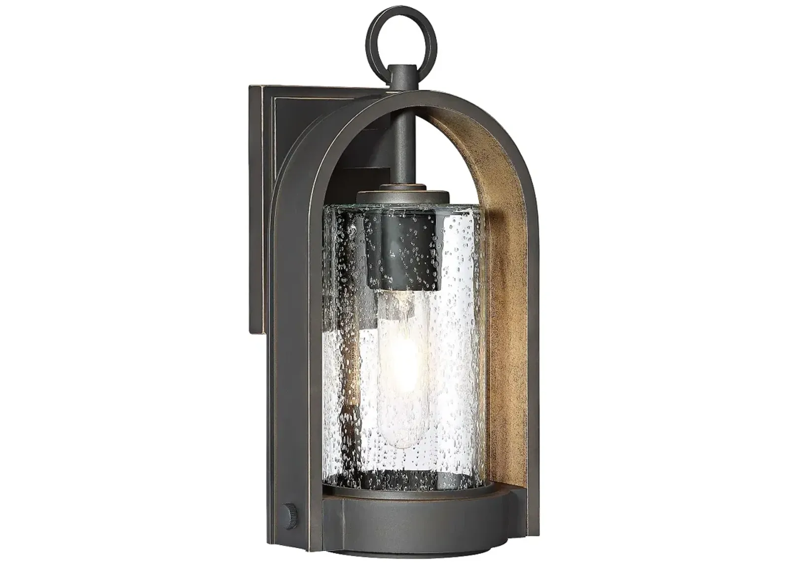 Kamstra 13 1/2" High Oil-Rubbed Bronze Outdoor Wall Light