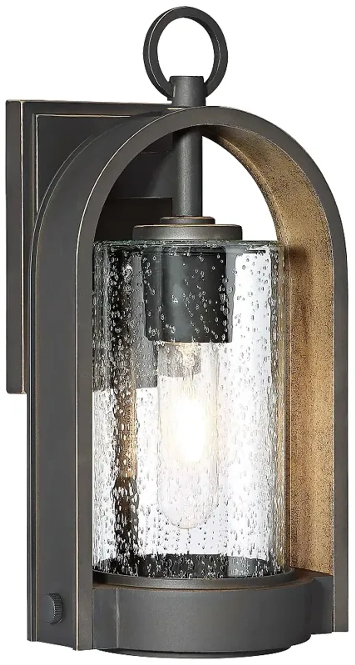 Minka Kamstra 13 1/2" High Oil-Rubbed Bronze Outdoor Wall Light