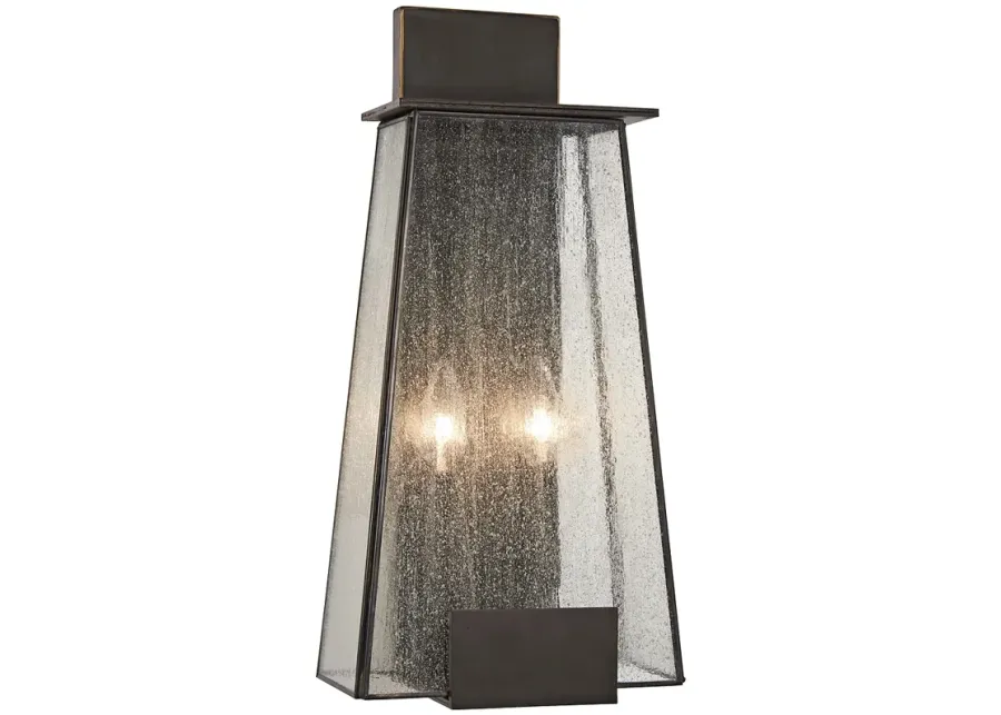 Bistro Dawn 18" High Dakota Bronze Modern Outdoor Wall Light