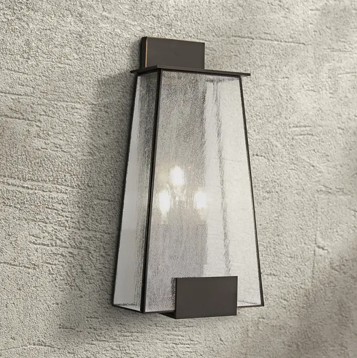 Bistro Dawn 22" High Dakota Bronze Outdoor Wall Light