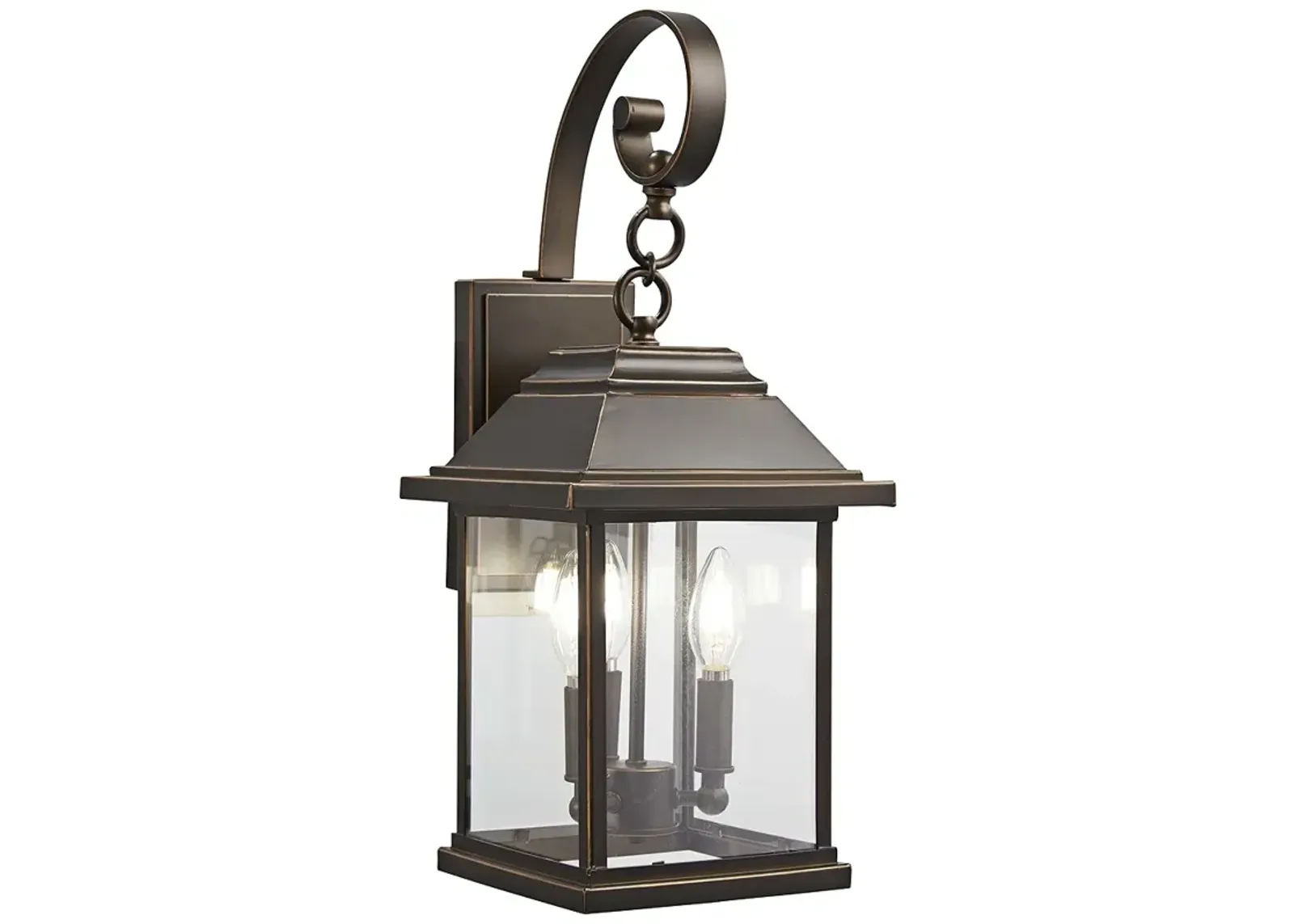 Mariner's Pointe 21 1/2" High Bronze Outdoor Lantern Wall Light