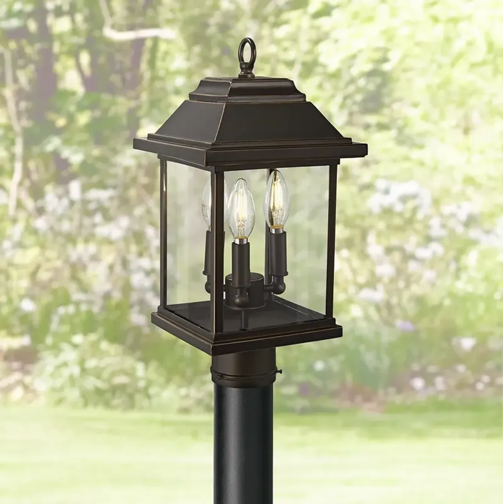 Mariner's Pointe 17 1/4" High Bronze Outdoor Post Light